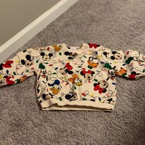 Zara toddler Disney holiday sweatshirt